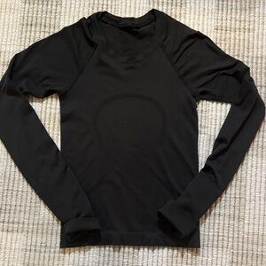 Lululemon Athletica Black Long Sleeve Top